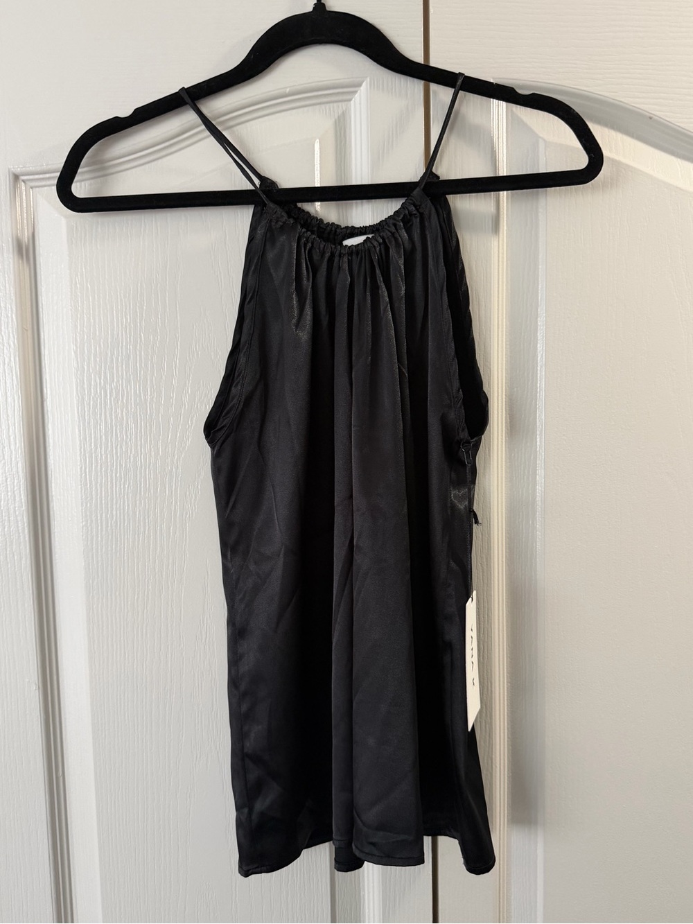 Yana K  silk satin top